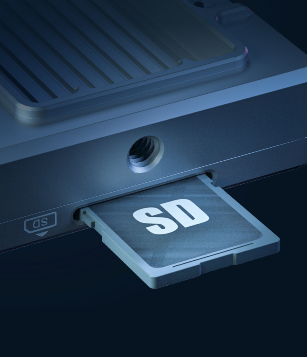 Embedded SD Card Reader Support